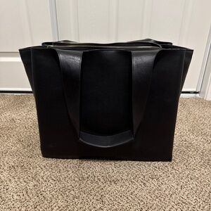 Black Shoulder Work Bag